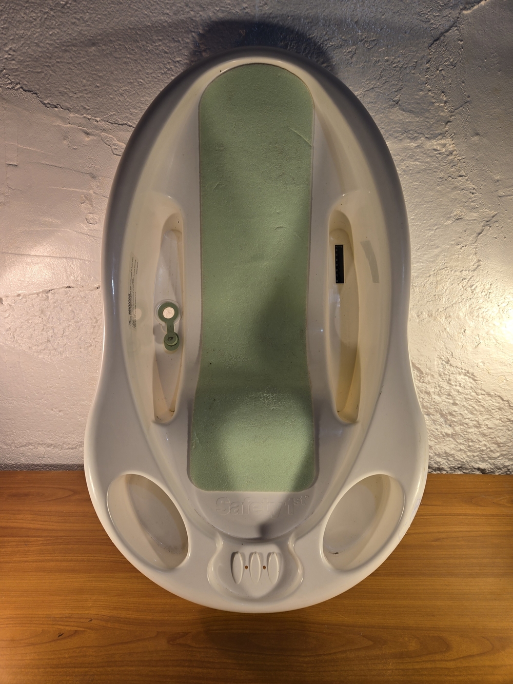 Newborn Bath Tub Baby Infant Toddler Kids Shower Anti Slip Safety Bathing White